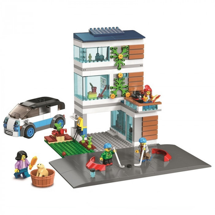 Конструктор аналог Lego City 60291 Семейный дом 60058