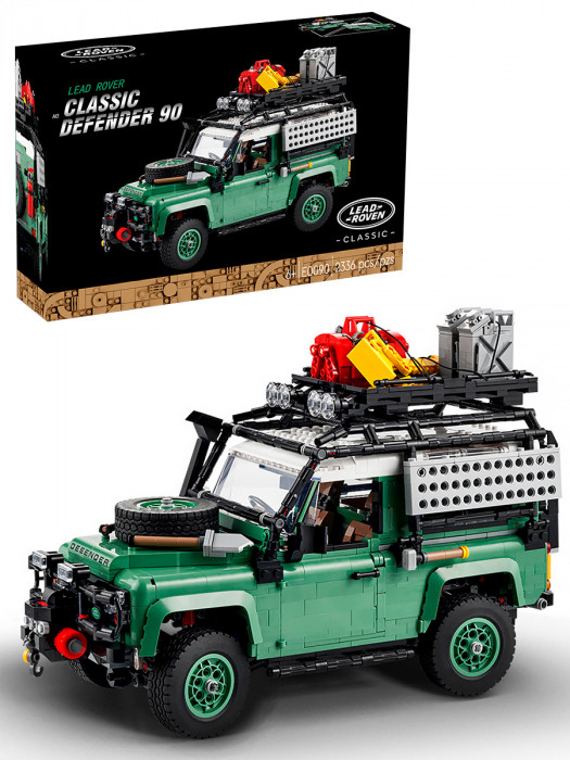 Конструктор аналог Lego Icons 10317 Внедорожник Land Rover Classic Defender 90 E0090-2
