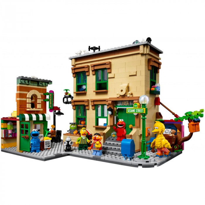 Конструктор аналог Lego Ideas 21324 Улица Сезам,123 99908