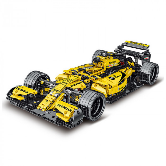 Конструктор MORK Гоночный болид F1 Yellow Equation Racing 023006
