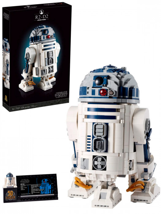 Конструктор аналог Lego Star Wars 75308 R2-D2 77001