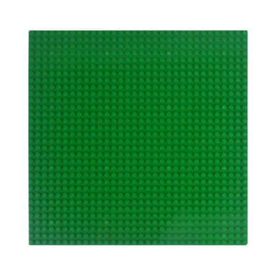 Строительная пластина 25,5х25,5 см зелёная