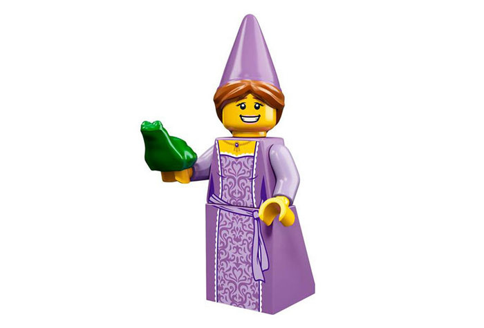 71007-03 Принцесса и лягушка - Коллекционная минифигурка Лего - серия 12 71007-03 71007-03