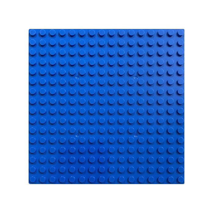 Строительная пластина 12,8х12,8 см синяя 1616_BLUE