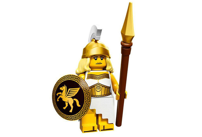 71007-05 Богиня войны - Коллекционная минифигурка Лего - серия 12 71007-05 71007-05