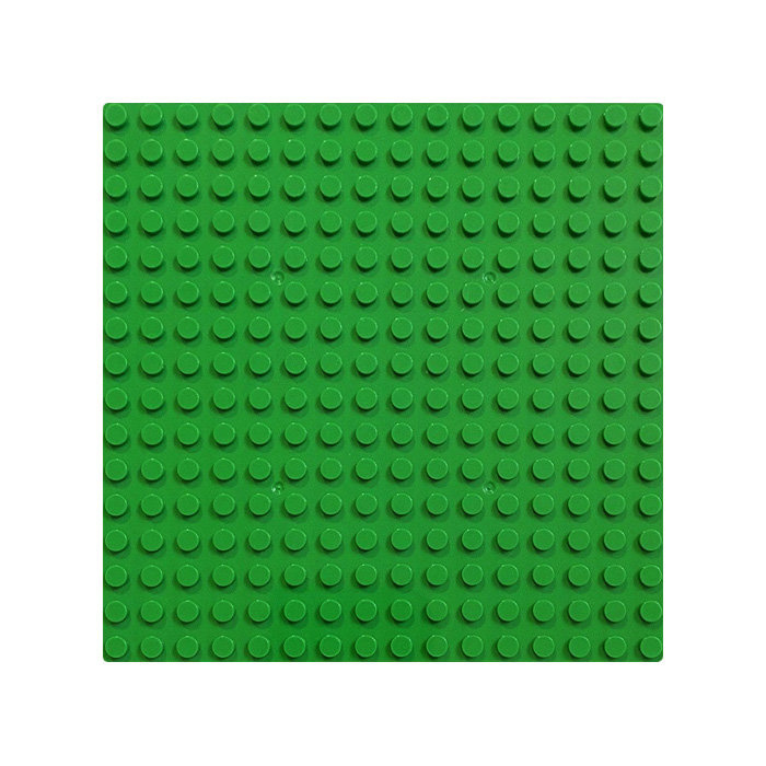 Строительная пластина 12,8х12,8 см зелёная 1616_GREEN