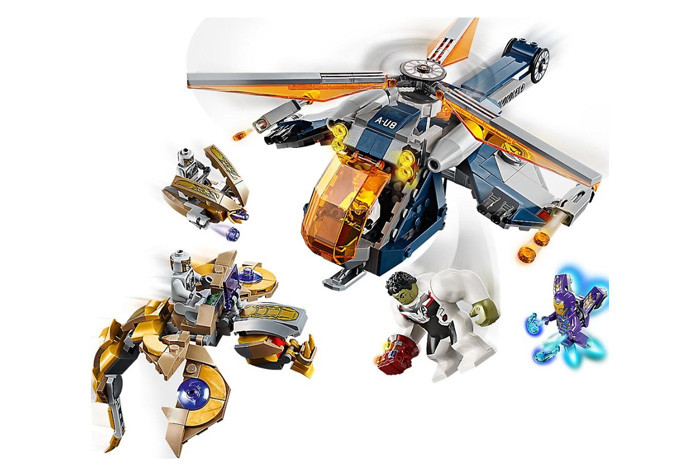 Конструктор LARI аналог Lego Marvel 76144 Мстители: Спасение Халка на вертолёте 11507