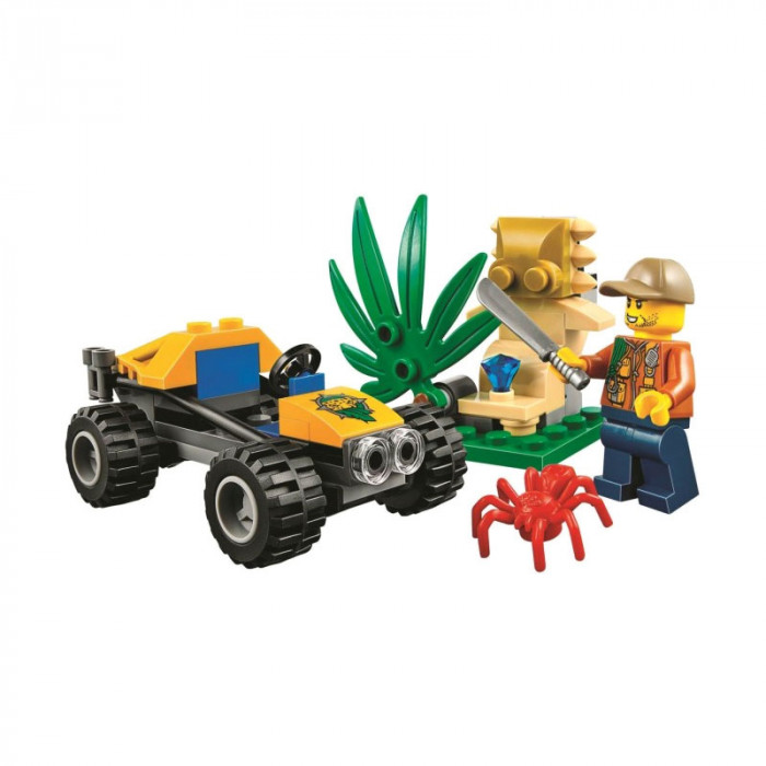 Конструктор BELA аналог Lego City 60156 Багги для поездок по джунглям 10707