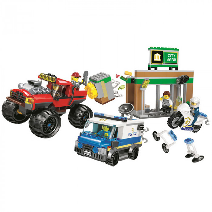 Конструктор LARI аналог Lego City 60245 Ограбление полицейского монстр-трака 11533
