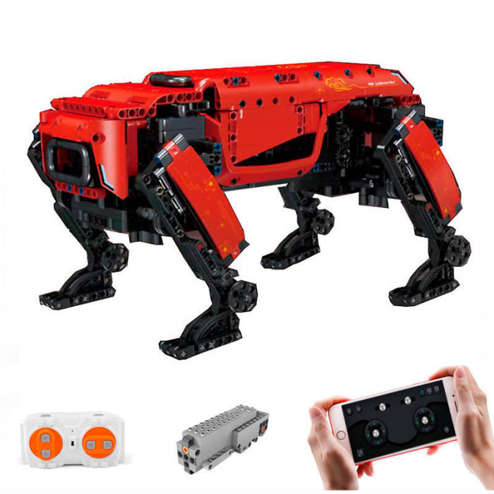 Конструктор Mould King Робот-собака на радиоуправлении 15067