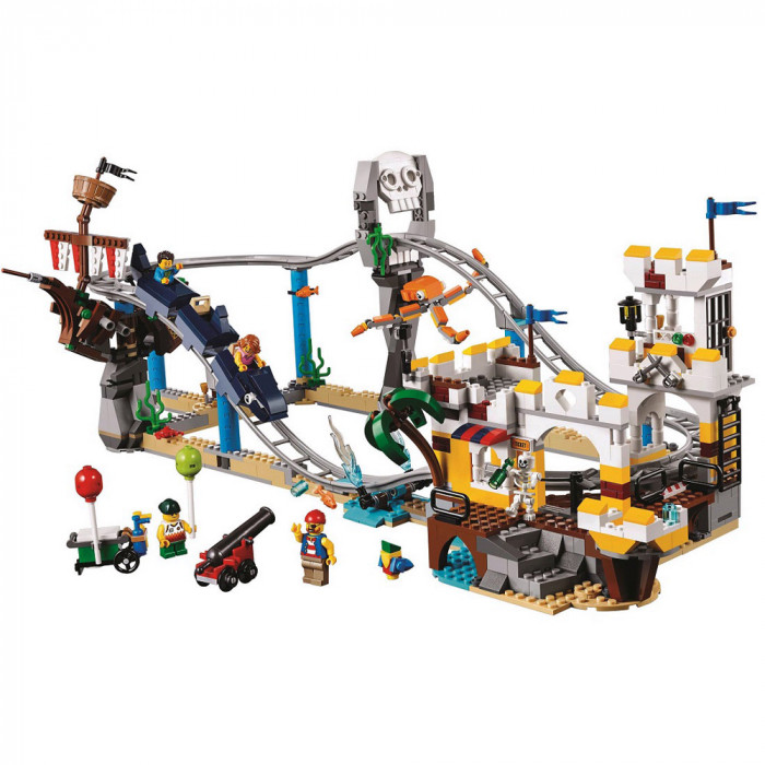 Конструктор аналог Lego Creator 31084 Аттракцион "Пиратские горки" 11055