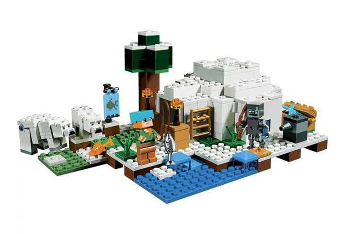 Конструктор BELA аналог Lego Minecraft 21142 Иглу 10811