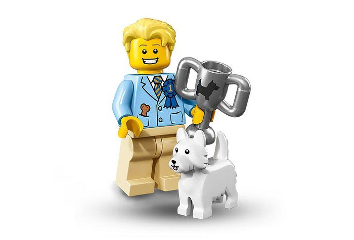 71013-12 Победитель выставки собак - Коллекционная минифигурка Лего - серия 16 71013-12 71013-12