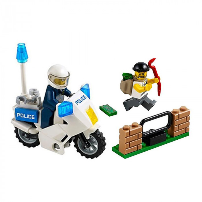 Конструктор BELA аналог Lego City 60041 Погоня за воришкой 10416
