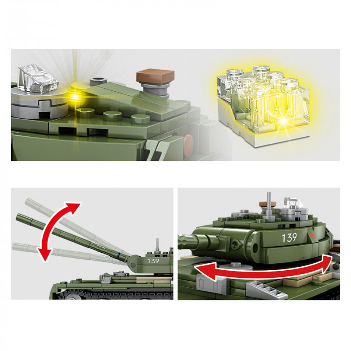 Конструктор KAZI Советский средний танк Т-44 KY82049
