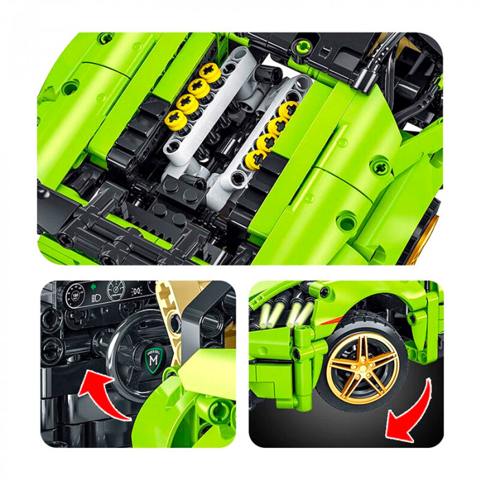 Конструктор Mork Спорткар Lamborghini Huracan Performante 023016-1