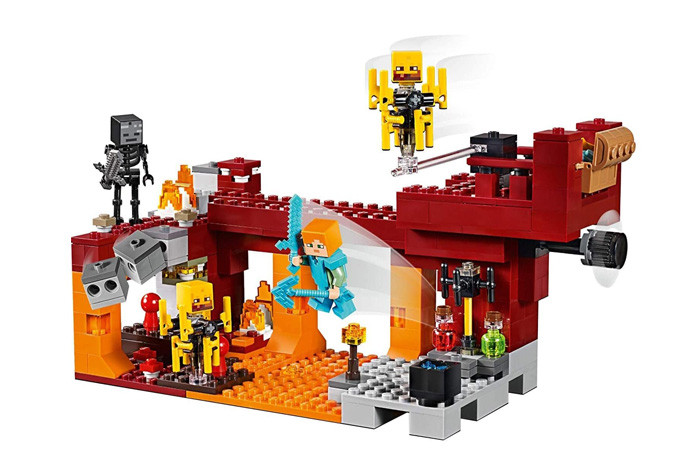 Конструктор LARI аналог Lego Minecraft 21154 Мост Ифрита 11362