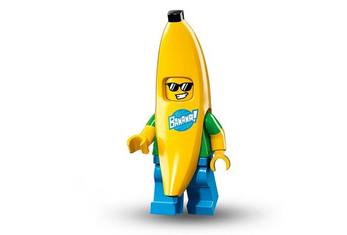 71013-15 Человек в костюме банана - Коллекционная минифигурка Лего - серия 16 71013-15 71013-15