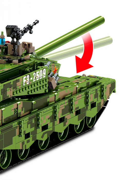 Конструктор Sembo Block Танк Type 99A на радиоуправлении 705021