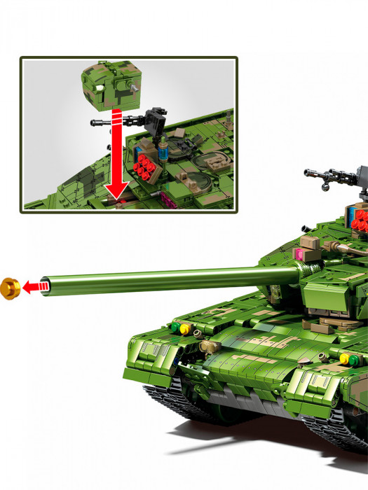 Конструктор Sembo Block Танк Type 99A на радиоуправлении 705021