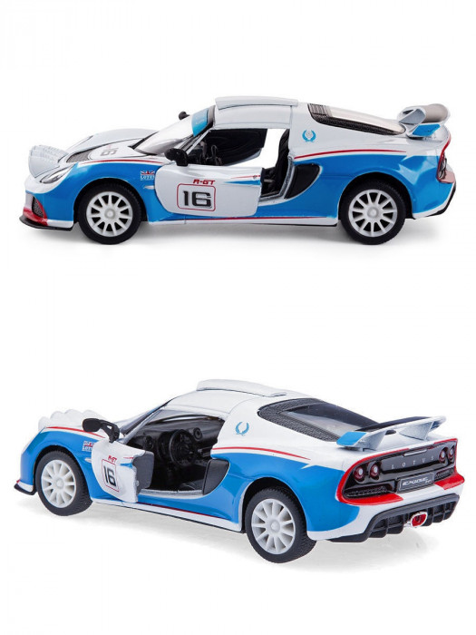 Металлическая машинка Kinsmart 1:32 «2012 Lotus Exige R-GT» инерционная