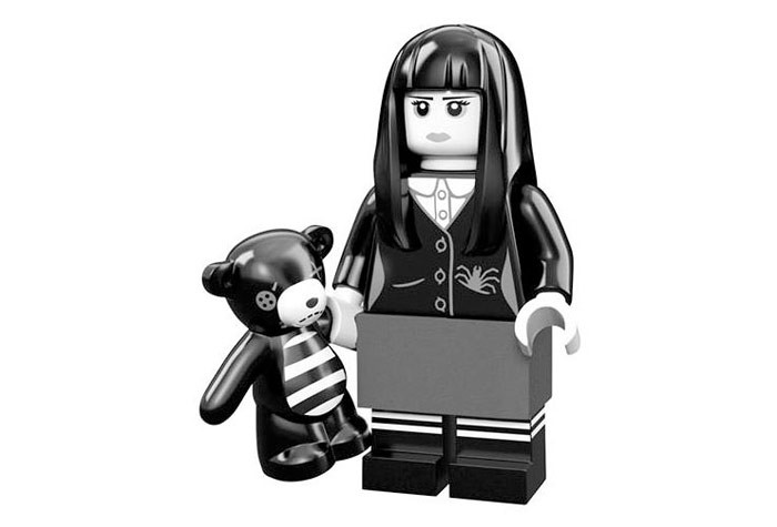 71007-16 Девочка-привидение - Коллекционная минифигурка Лего - серия 12 71007-16 71007-16