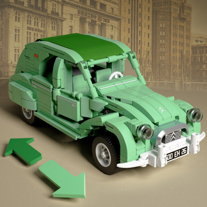 Конструктор Sembo Block Пекинский автомузей: Citroen 2CV 705500
