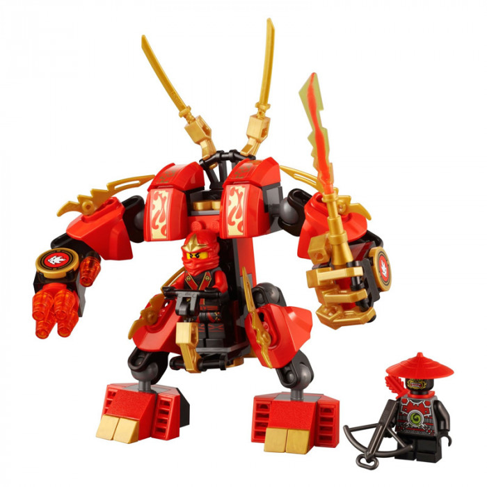 Конструктор BELA аналог Lego Ninjago 70500 Огненный робот Кая 9790