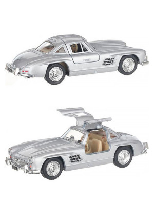 Металлическая машинка Kinsmart 1:36 «1954 Mercedes-Benz 300SL» инерционная, серебристая