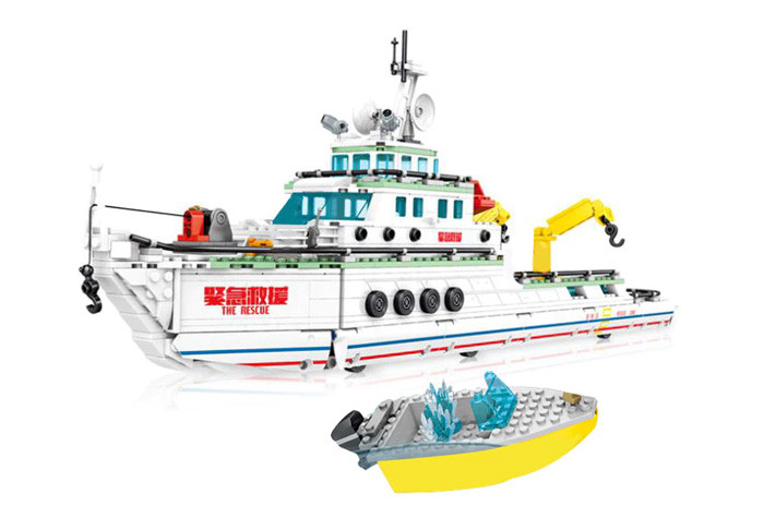 Конструктор Sembo Block Морская спасательная операция 603200
