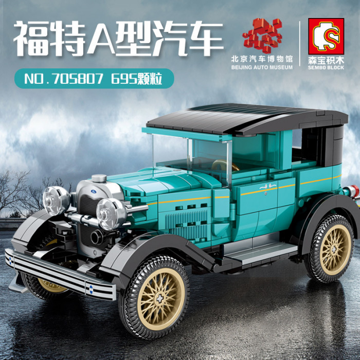 Конструктор Sembo Block Пекинский автомузей: Ford 1930 Model A 705807