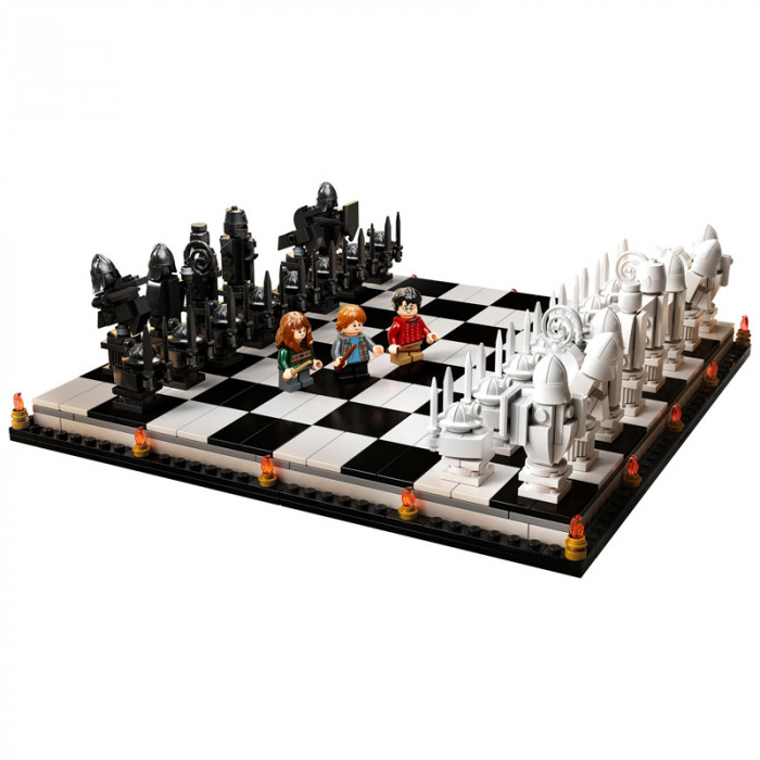Конструктор аналог Лего Гарри Поттер 76392 Хогвартс: волшебные шахматы 60142