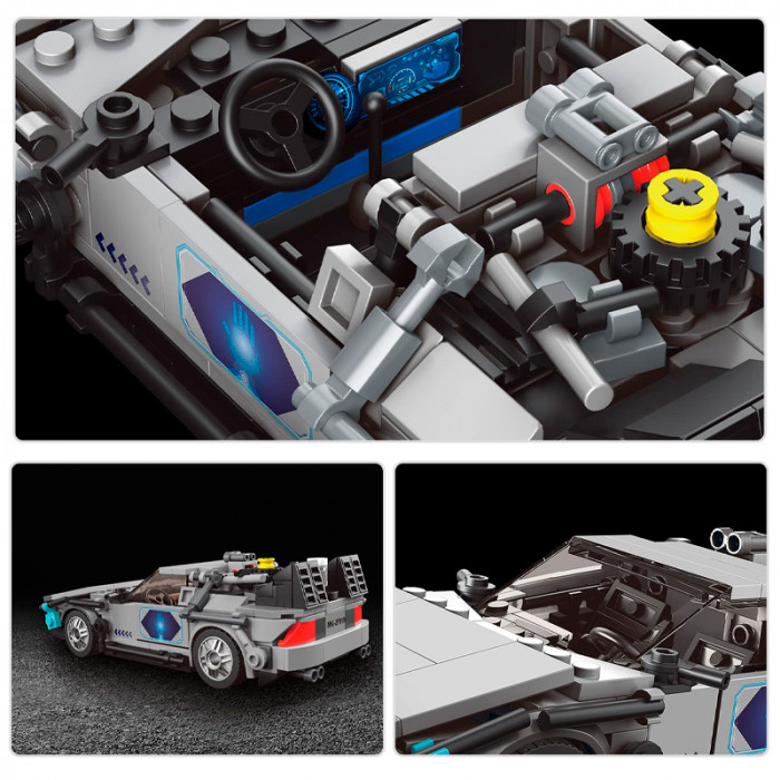Конструктор Mould King Машина времени DeLorean DMC-12 27019