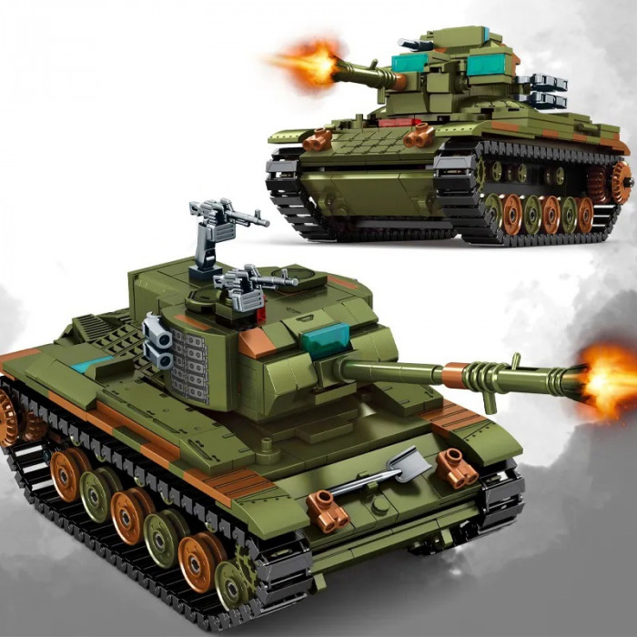 Конструктор Sembo Block Основной боевой танк M60A2 Starship 207007