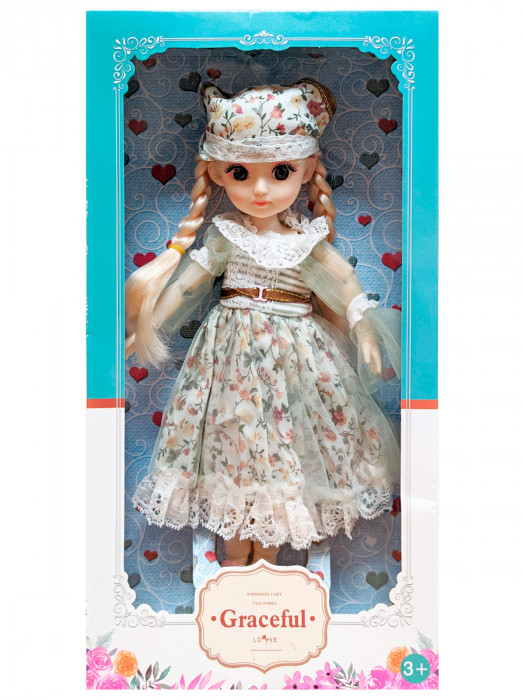 Кукла шарнирная Graceful в красивом платье YX209-3