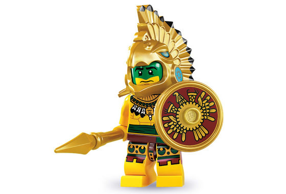 8831_13 Воин ацтеков - Коллекционная минифигурка Лего - серия 7 8831-13 8831-13