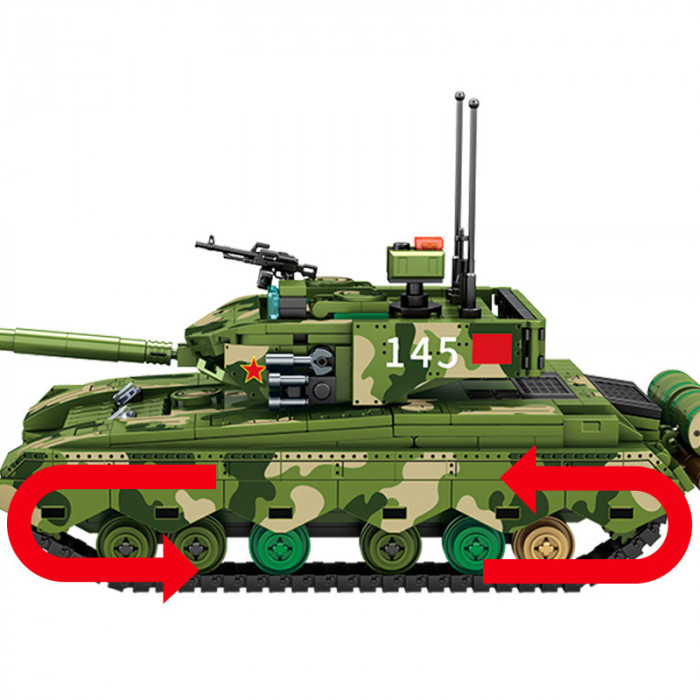 Конструктор Sembo Block Основной боевой танк Type 99B 203145