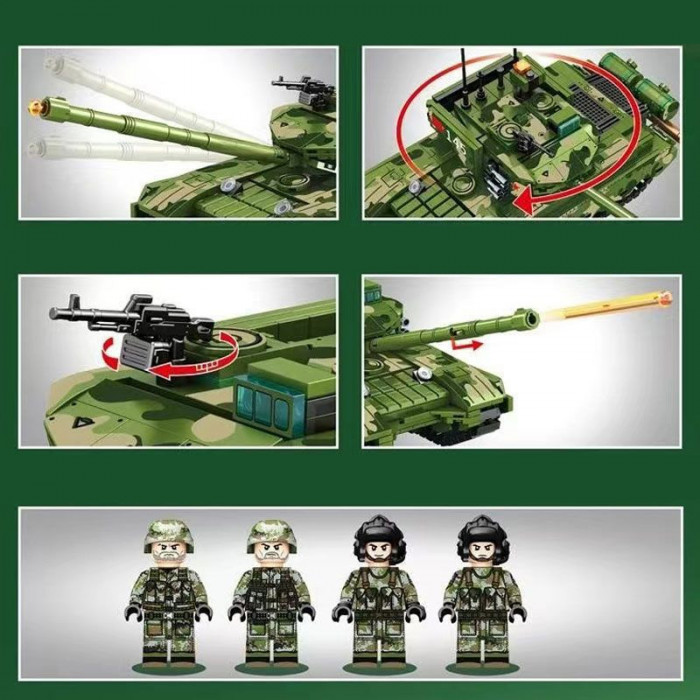 Конструктор Sembo Block Основной боевой танк Type 99B 203145