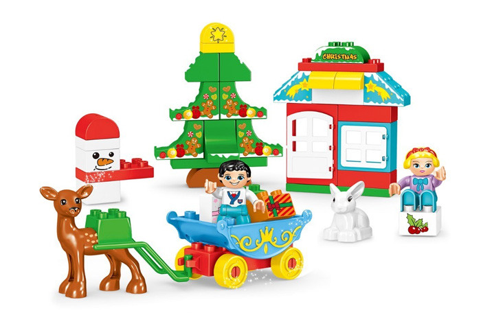 Конструктор Kids Home Toys Новогодний набор 188-276