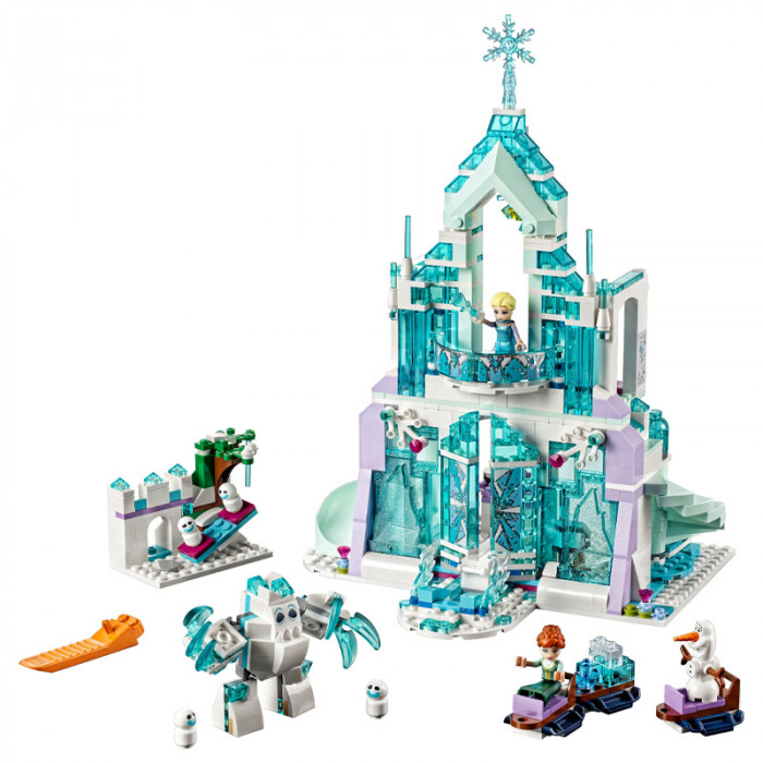Конструктор Queen аналог Lego Disney Princess 41148 Волшебный ледяной замок Эльзы 85002