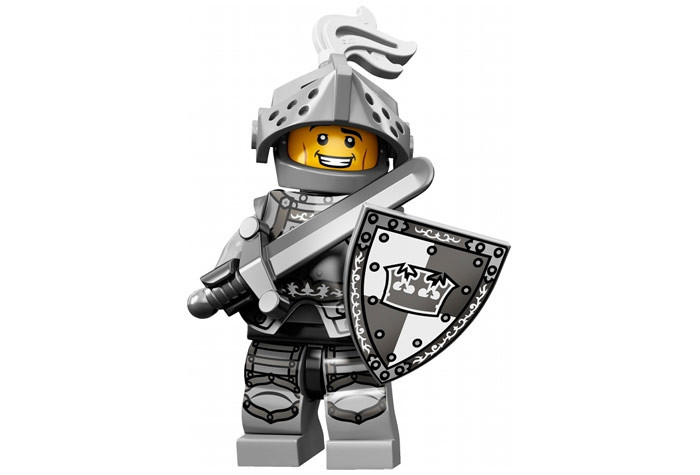 71000-04 Рыцарь-герой - Коллекционная минифигурка Лего - серия 9 71000-04 71000-04