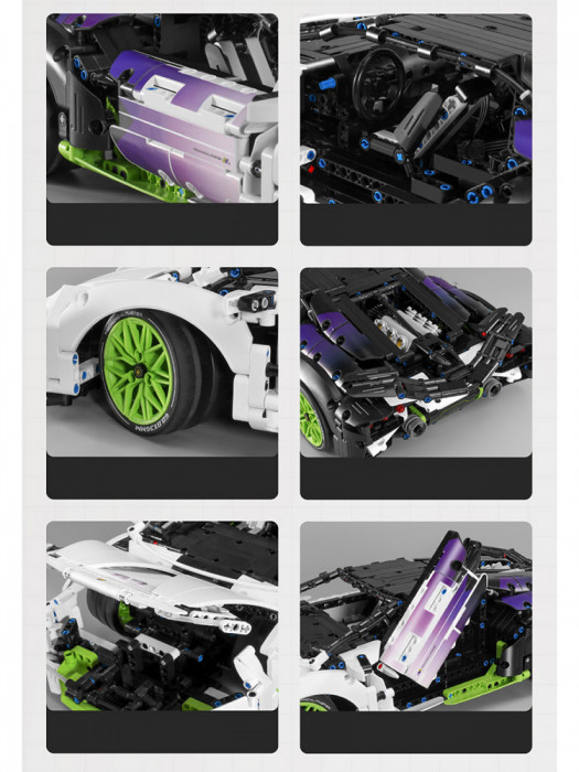 Конструктор iM.Master Спорткар Lamborghini Sian на радиоуправлении 9804-2