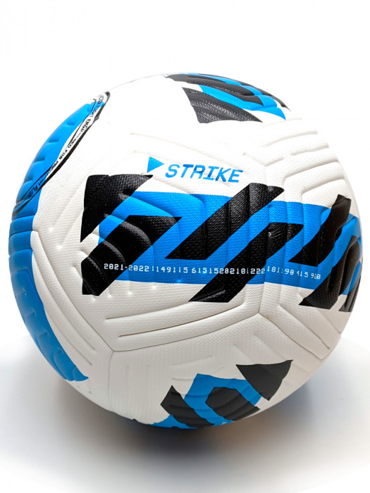 Футбольный мяч Strike, размер 5, бело-синий 08046-2