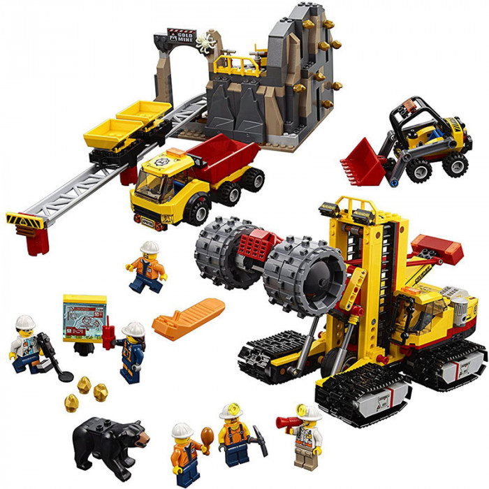 Конструктор аналог Lego City 60188 Шахта 10876