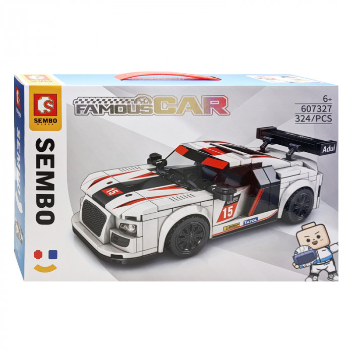 Конструктор Sembo Block Спорткар Audi R8 607327