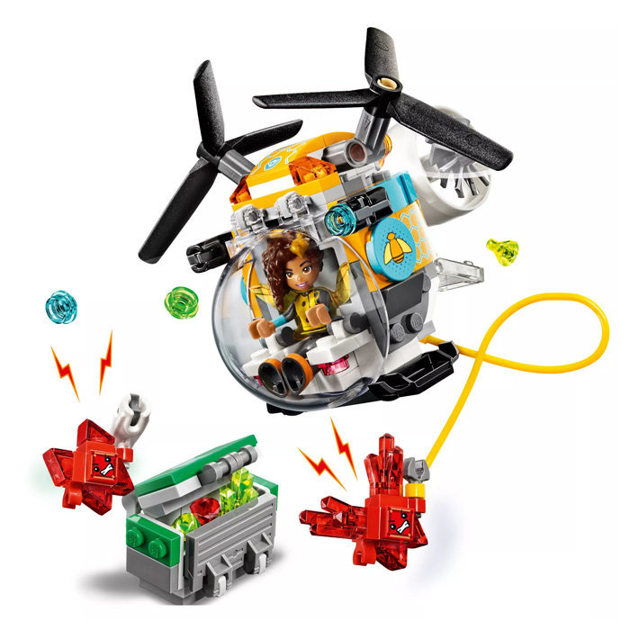 Конструктор BELA аналог Lego Super Hero Girls 41234 Вертолёт Бамблби 10614