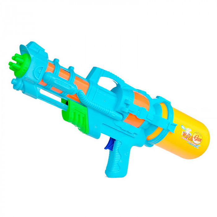 Водное оружие с помпой «Water Gun» 48 см, цвет голубой M810-1