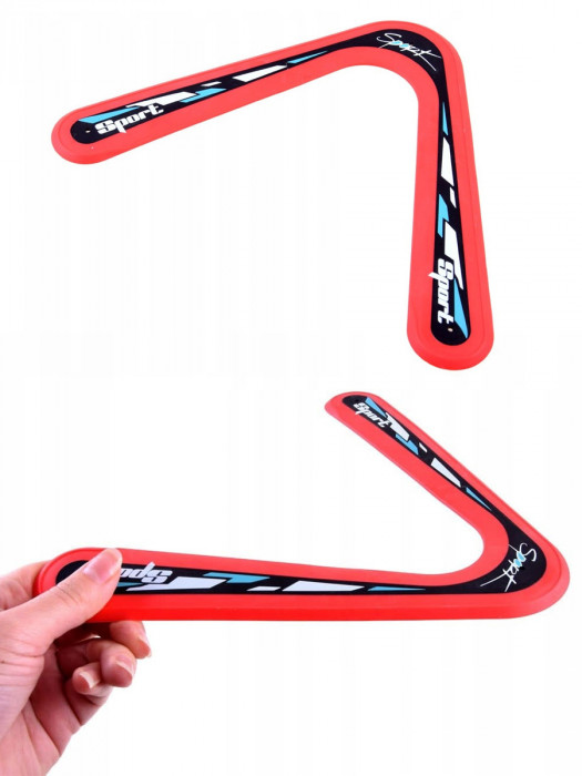 Бумеранг детский King Sport V-образный, розовый, 27х22 см