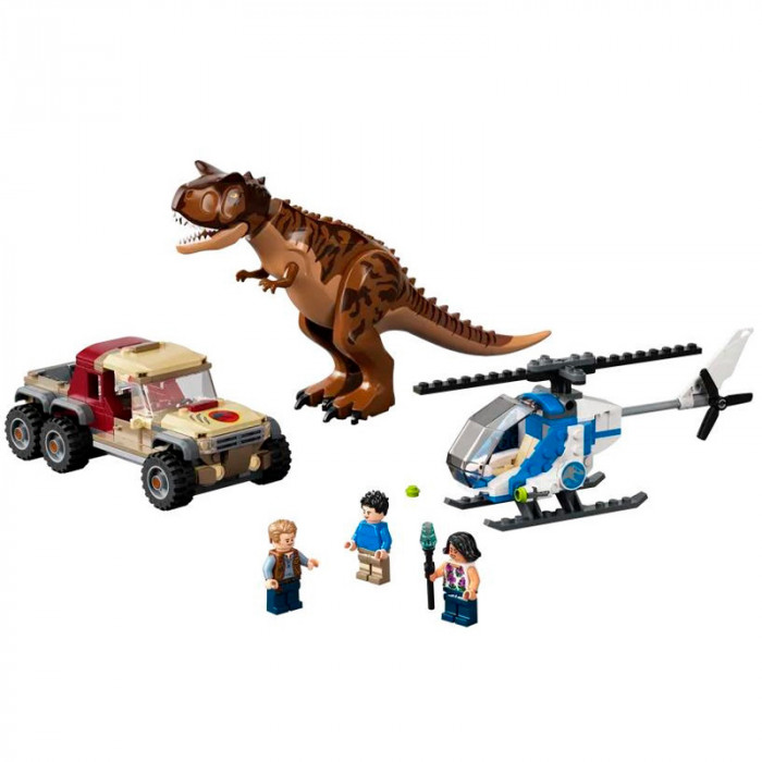 Конструктор аналог Lego Jurassic World 76941 Погоня за карнотавром 60133