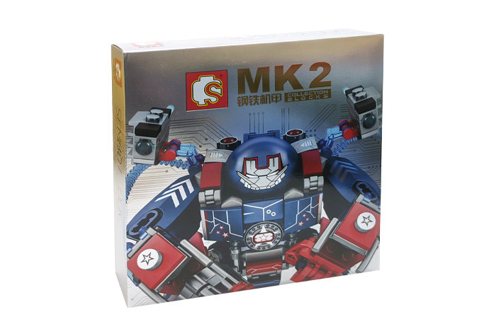 Конструктор Sembo Block (SY) Боевой робот Железного человека: MK2 SY60000